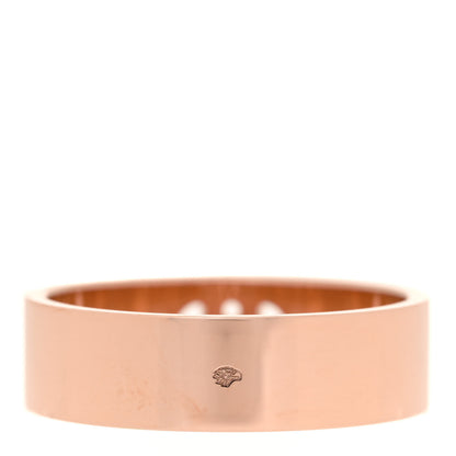 Hermes 18K Rose Gold Diamond PM H D'Ancre Ring 55 7.25 3 of 5