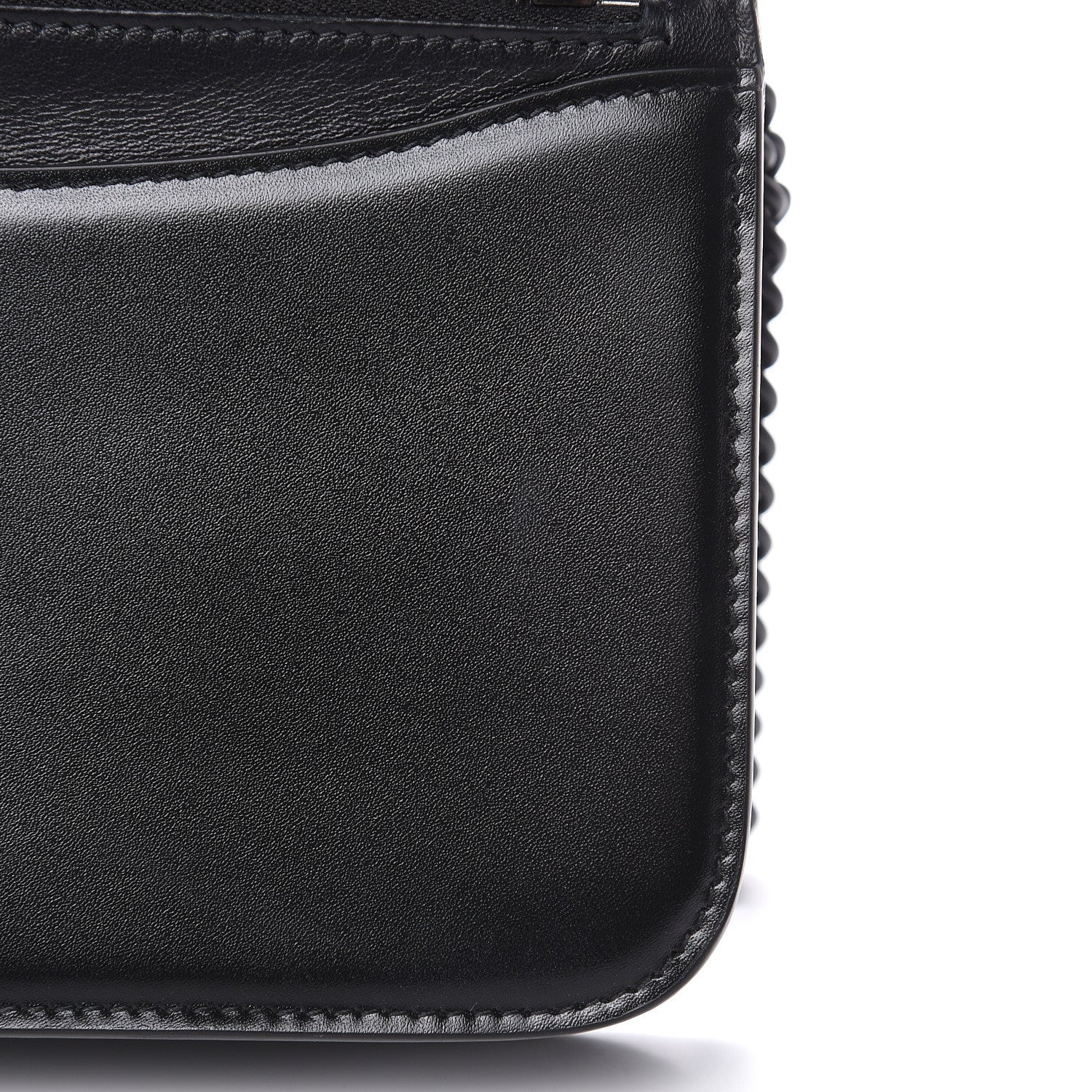 Balenciaga Smooth Calfskin B Wallet on Chain Black 8 of 10