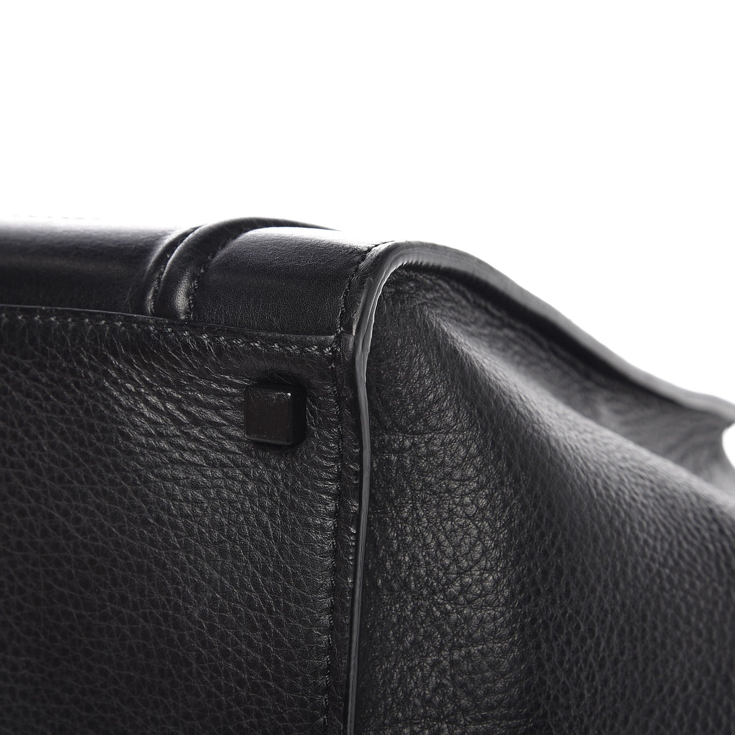 Celine Supple Calfskin Medium Phantom Luggage Black 10 of 11
