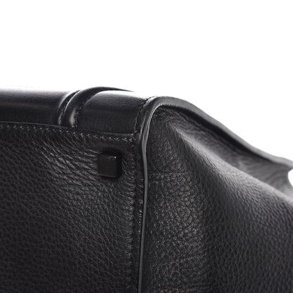 Celine Supple Calfskin Medium Phantom Luggage Black 10 of 11