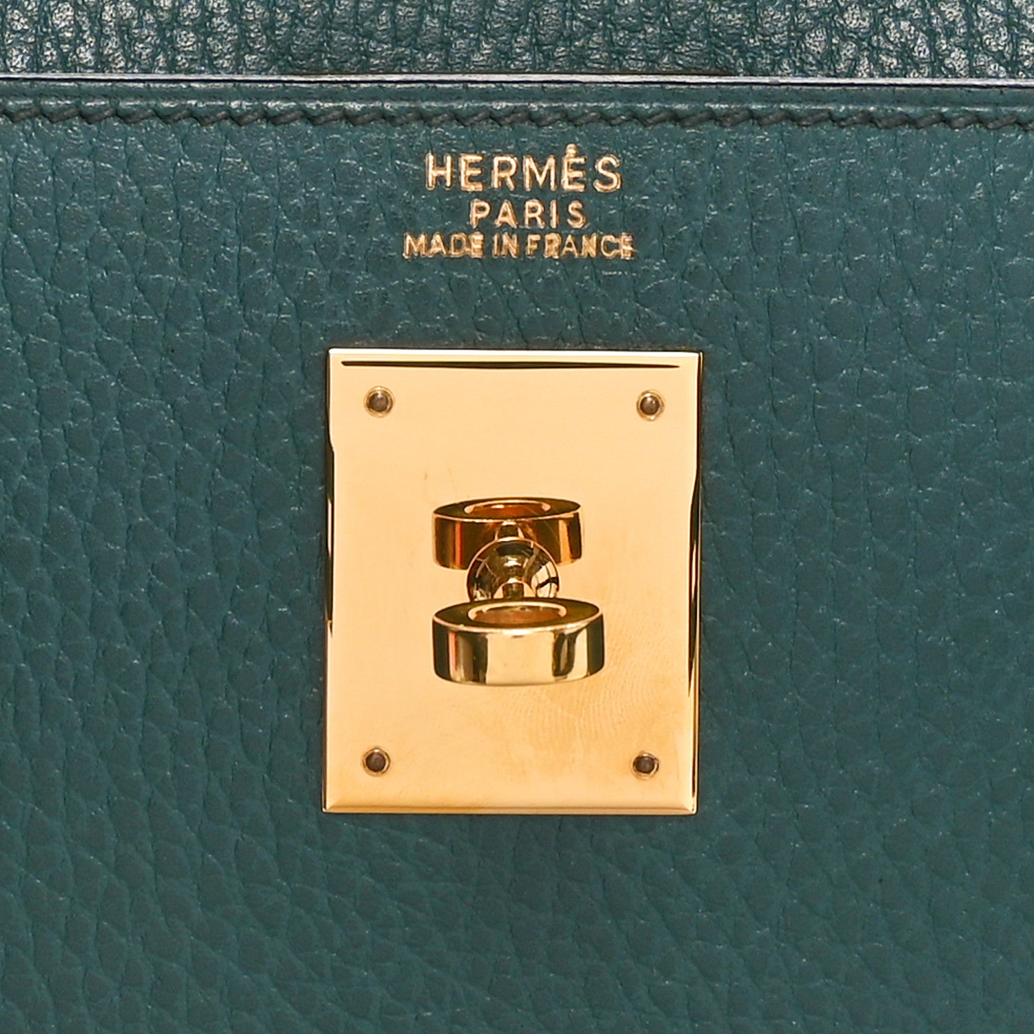 Hermes Ardennes Kelly Sellier 32 Vert Fonce 7 of 10