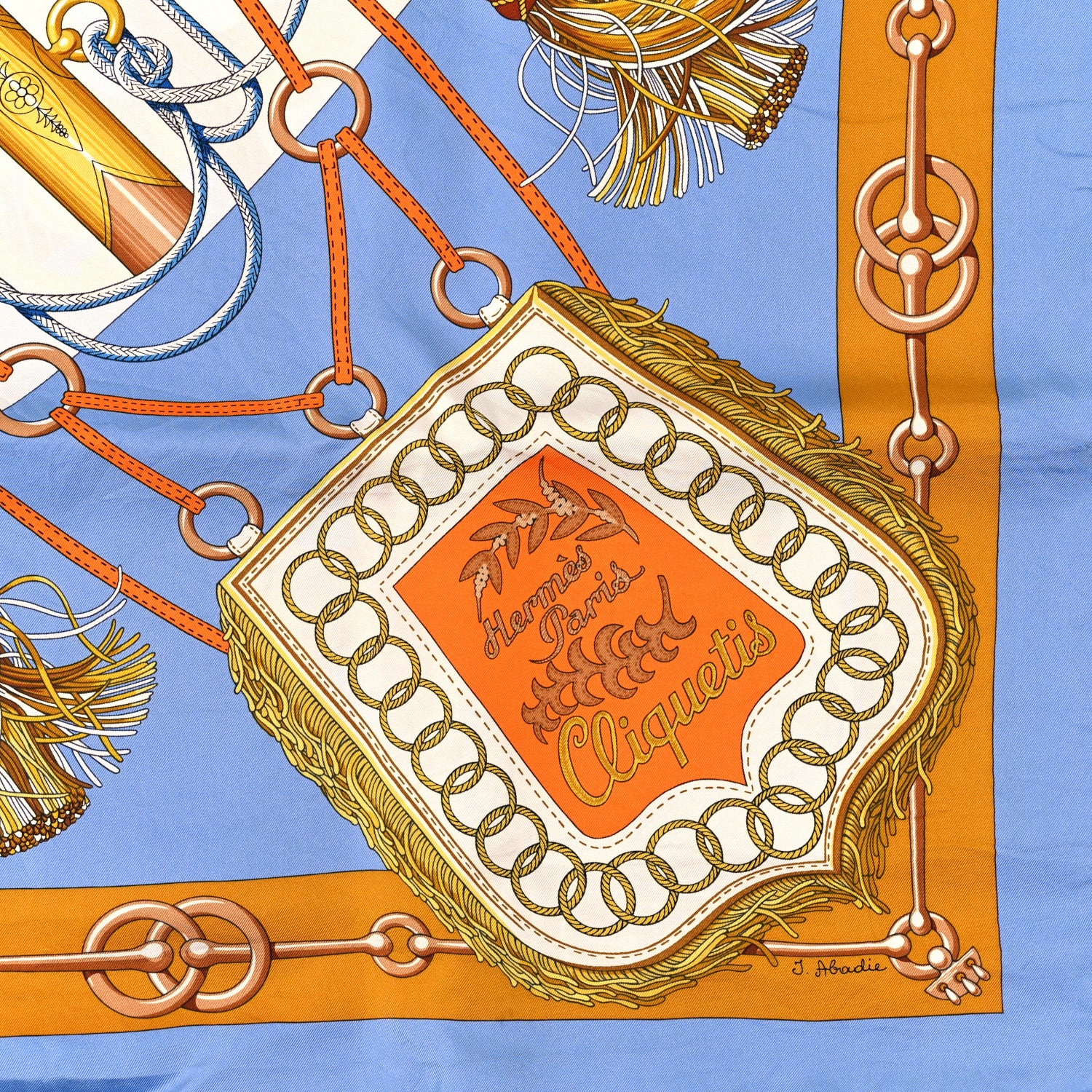 Hermes Silk Cliquetis Scarf 90 1506491 – FASHIONPHILE