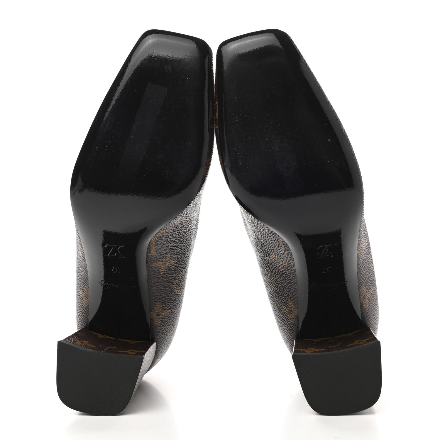 Louis Vuitton Monogram Madeleine Pumps 37 5 of 8