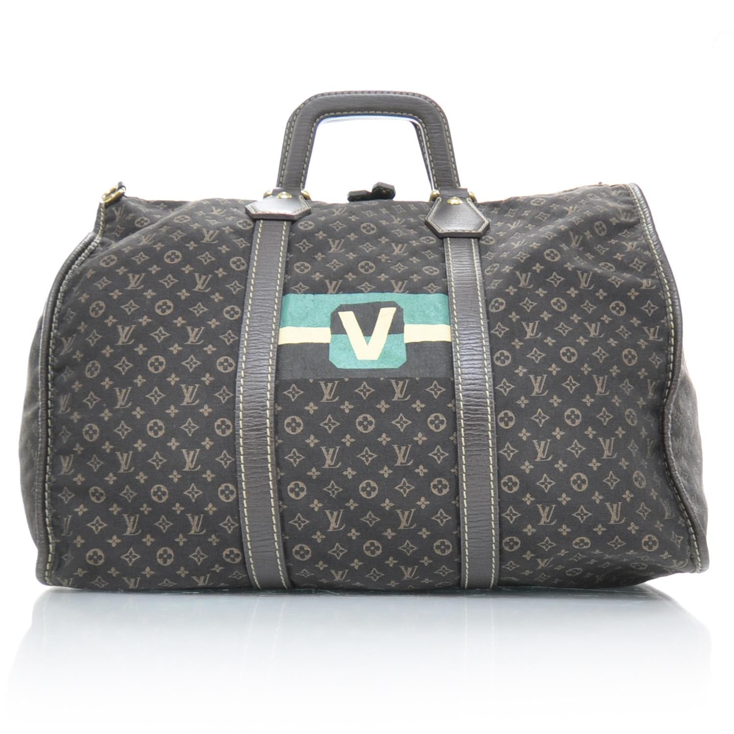 Louis Vuitton Mini Lin Initiales Keepall Grey 1 of 9