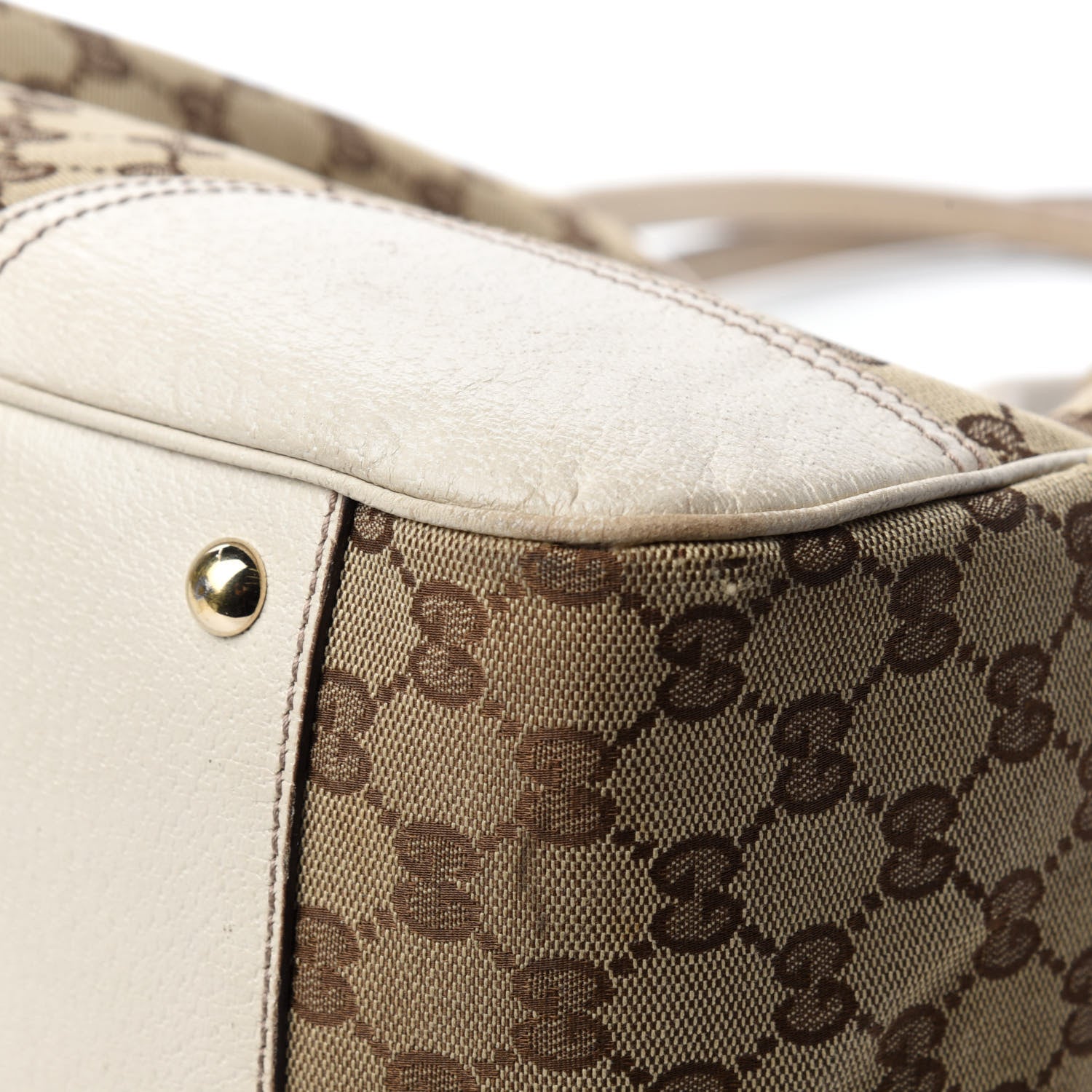 Gucci Monogram Large Princy Tote Off White 9 of 19