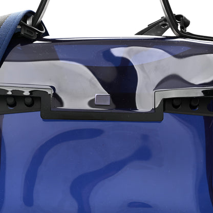 Delvaux PVC Tempete GM Dark Night Satchel Blue De Prusse 7 of 9