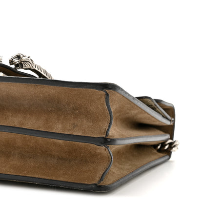 Gucci GG Supreme Monogram Small Dionysus Shoulder Bag Taupe 9 of 13