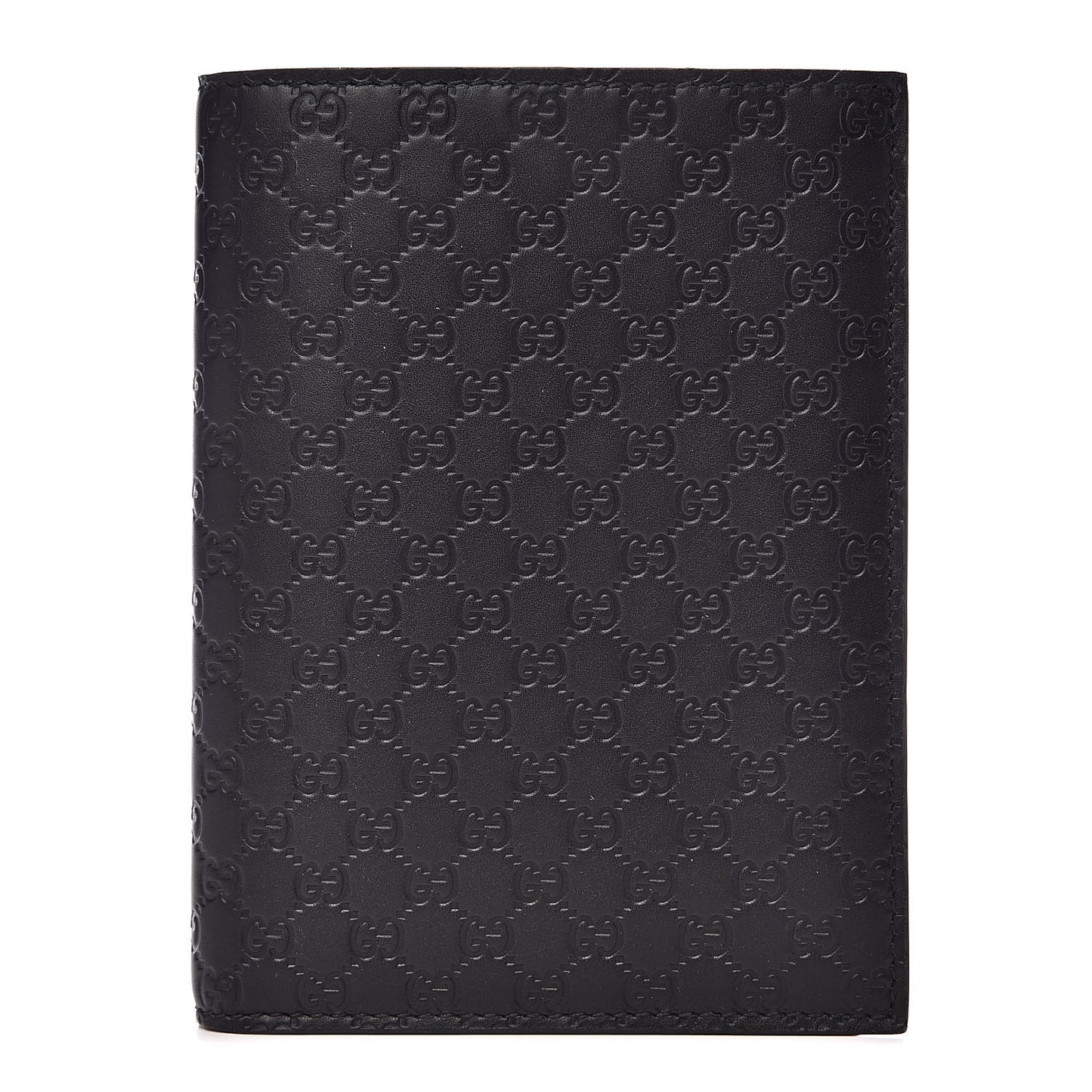 Microguccissima Passport Case Black