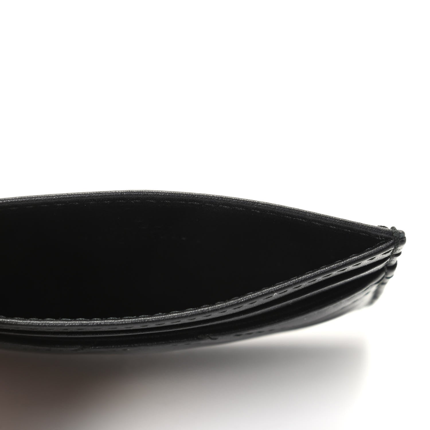 Gucci Calfskin Matelasse GG Marmont Card Holder Black 5 of 6