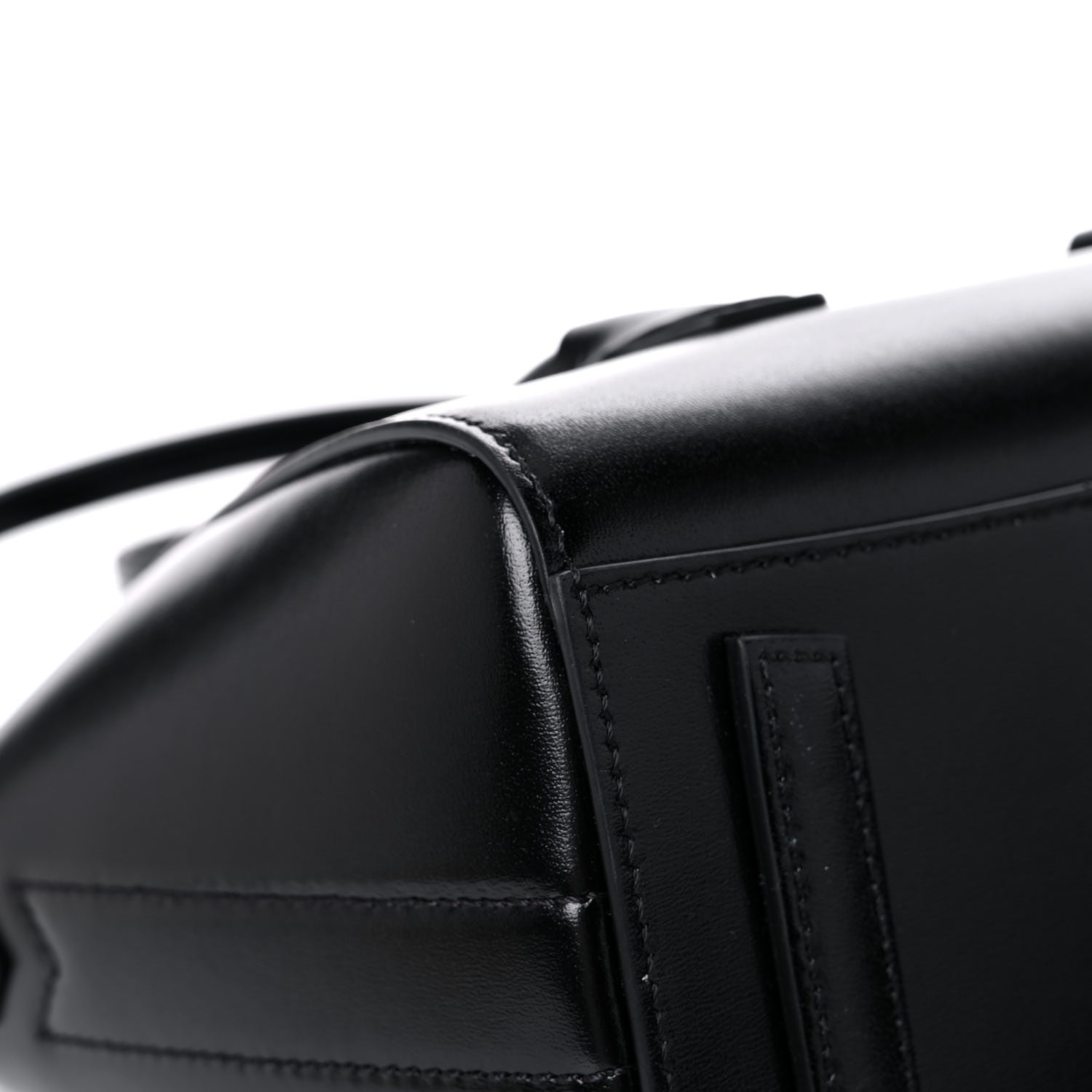 Givenchy Box Calfskin Mini Lock Antigona Shoulder Bag Black 8 of 13
