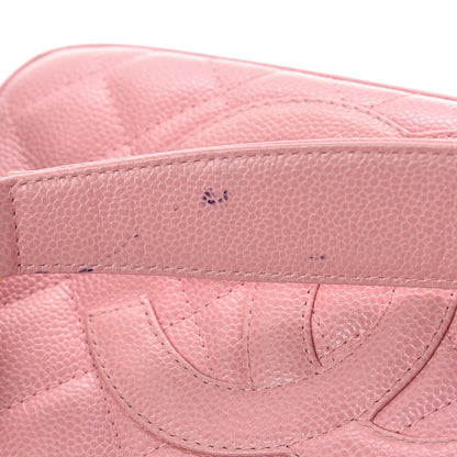 Chanel Caviar Quilted Pochette Pink 12 of 12