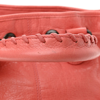 Balenciaga Agneau Classic Hardware Mini Pompon Rose Azalee 11 of 11