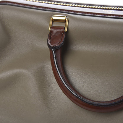 Celine Satin Calfskin Long Frame Doctor Bag Taupe 8 of 9