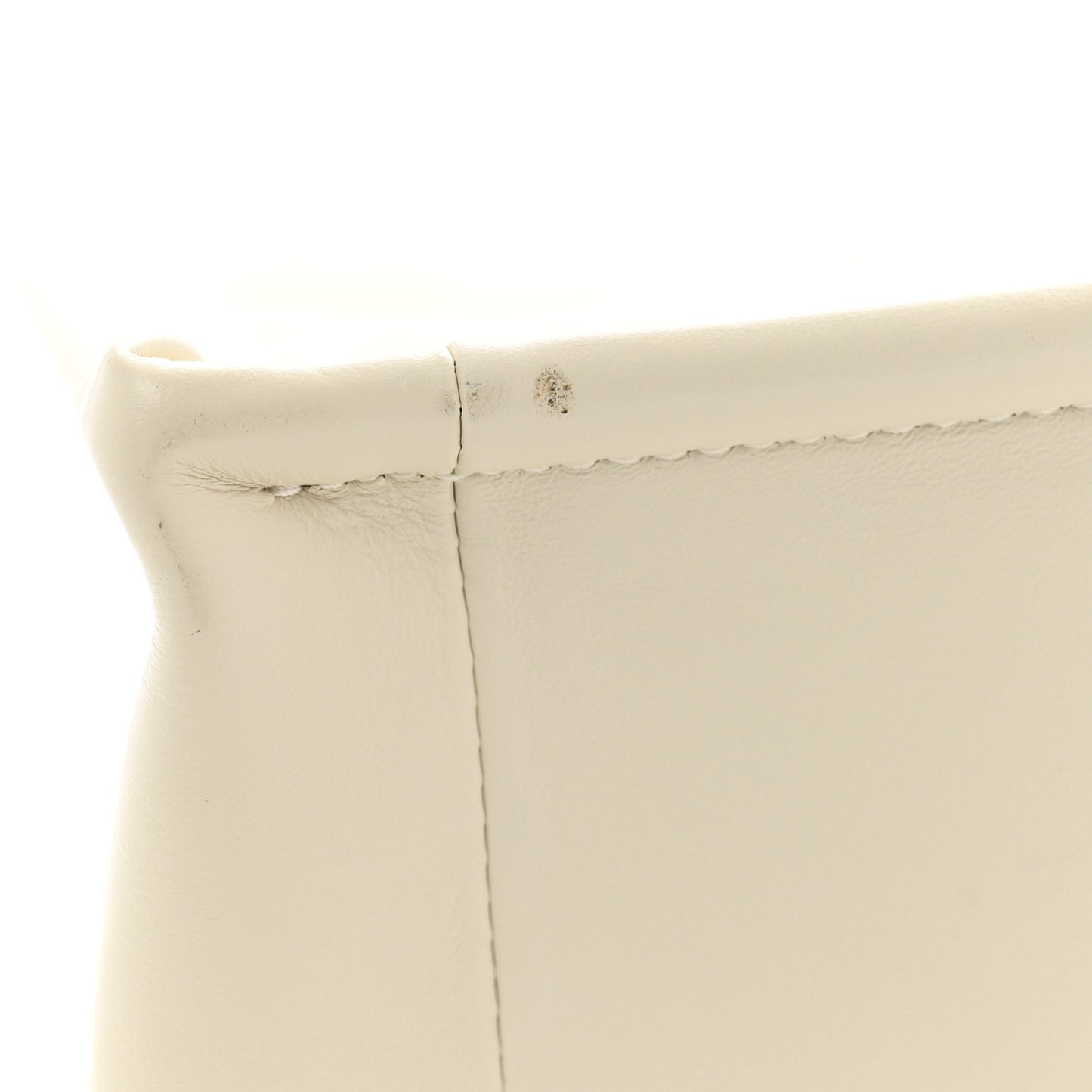 Calfskin Macro Cannage Medium Book Tote Latte