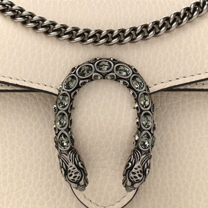 Gucci Dollar Calfskin Crystal Super Mini Dionysus Shoulder Bag Mystic White Black Diamond 7 of 10