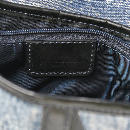 Christian Dior Denim Miss Diorella Saddle Bag 6 of 9