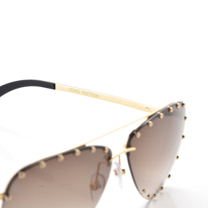 Louis Vuitton The Party Aviator Gradient Sunglasses Z0914U Brown 5 of 7