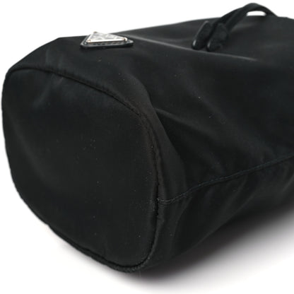 Prada Re-Nylon Saffiano Bucket Wristlet Black 10 of 11