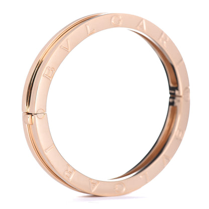 Bulgari 18K Yellow Gold B.Zero1 Bangle Bracelet 4 of 5