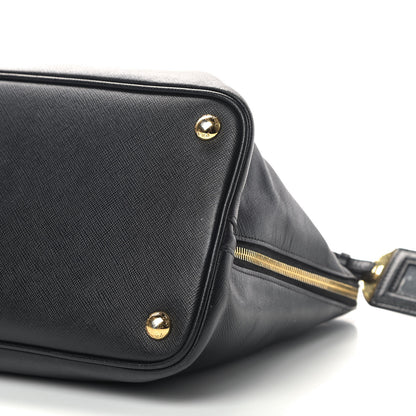 Prada Saffiano Lux Large Promenade Tote Black 6 of 14