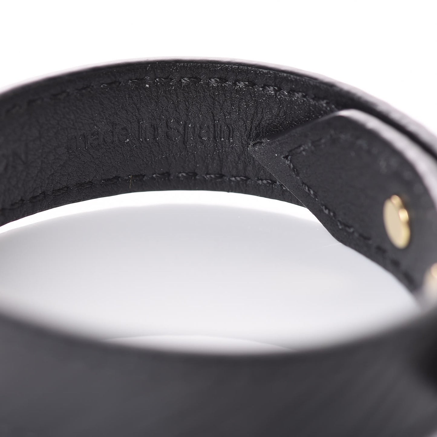 Epi Twist It Bracelet 17 Black
