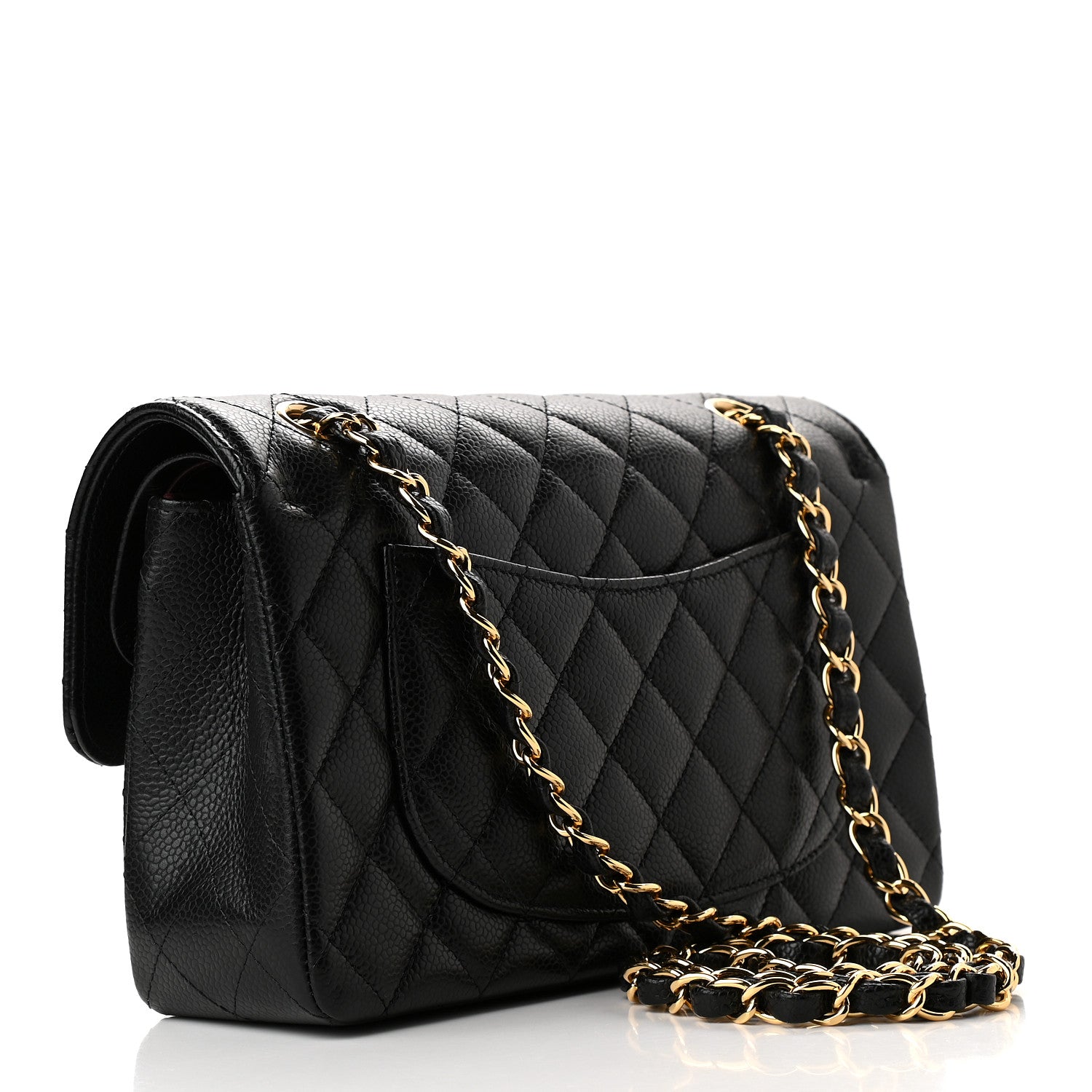 Chanel Caviar Quilted Small Double Flap Black 3 of 9