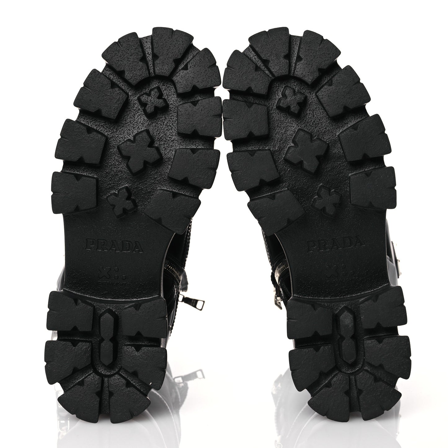Spazzolato Rois Re-Nylon Metal Triangle Logo Monolith Pouch Pocket 55mm Tall Combat Boots 39 Black