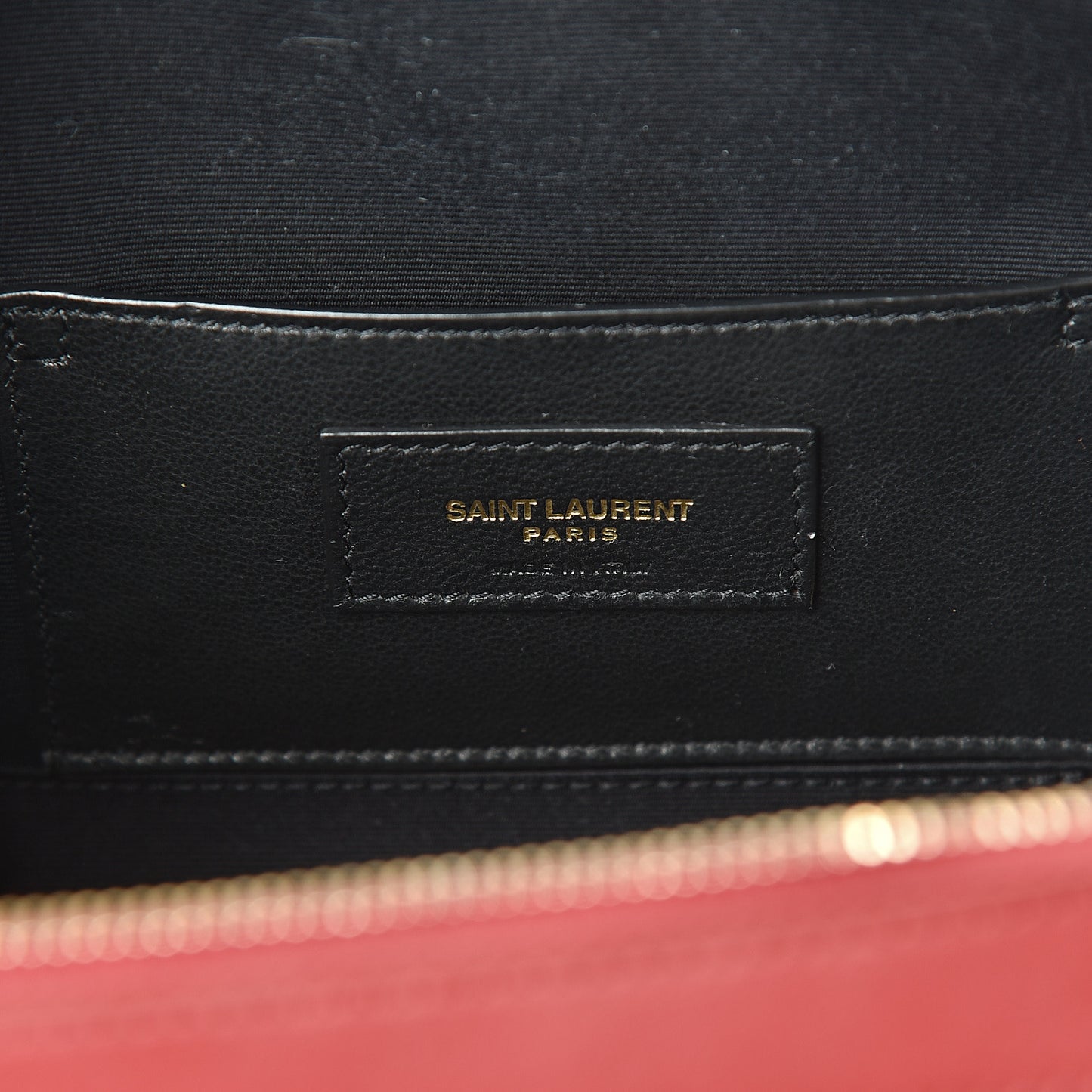 Lambskin Matelasse Vicky Monogram Belt Bag Eros Red