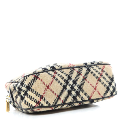 Burberry Wool Check Bowler Beige 4 of 13