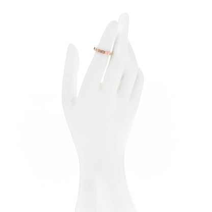 Cartier 18K Pink Gold 3mm Lanieres Ring 46 3.75 2 of 4