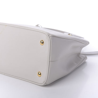 Prada Saffiano Lux Medium Tote Talco 7 of 9