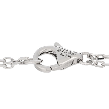 Cartier 18K White Gold Diamond LOVE Bracelet 3 of 3