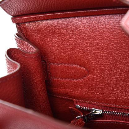 Hermes Togo Birkin 30 Rouge Garance 21 of 39