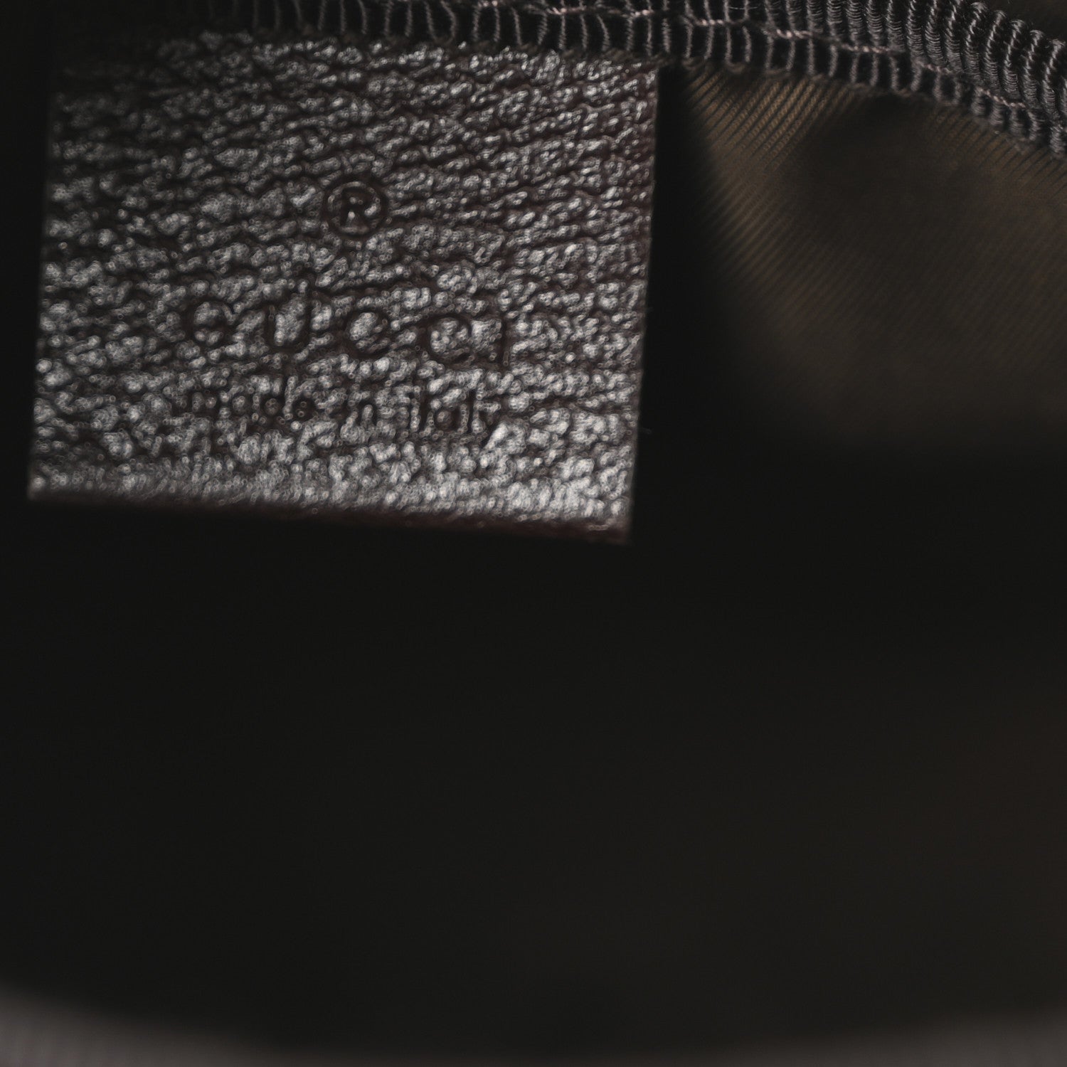 Gucci GG Supreme Monogram Selleria Calfskin Large Diaper Bag Beige Ebony Cocoa Dark Chocolate 6 of 10