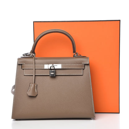 Hermes Epsom Kelly Sellier 28 Etoupe 39 of 39