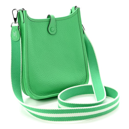 Hermes Taurillon Clemence Amazone Evelyne TPM Vert Comics Vert Fizz 3 of 10