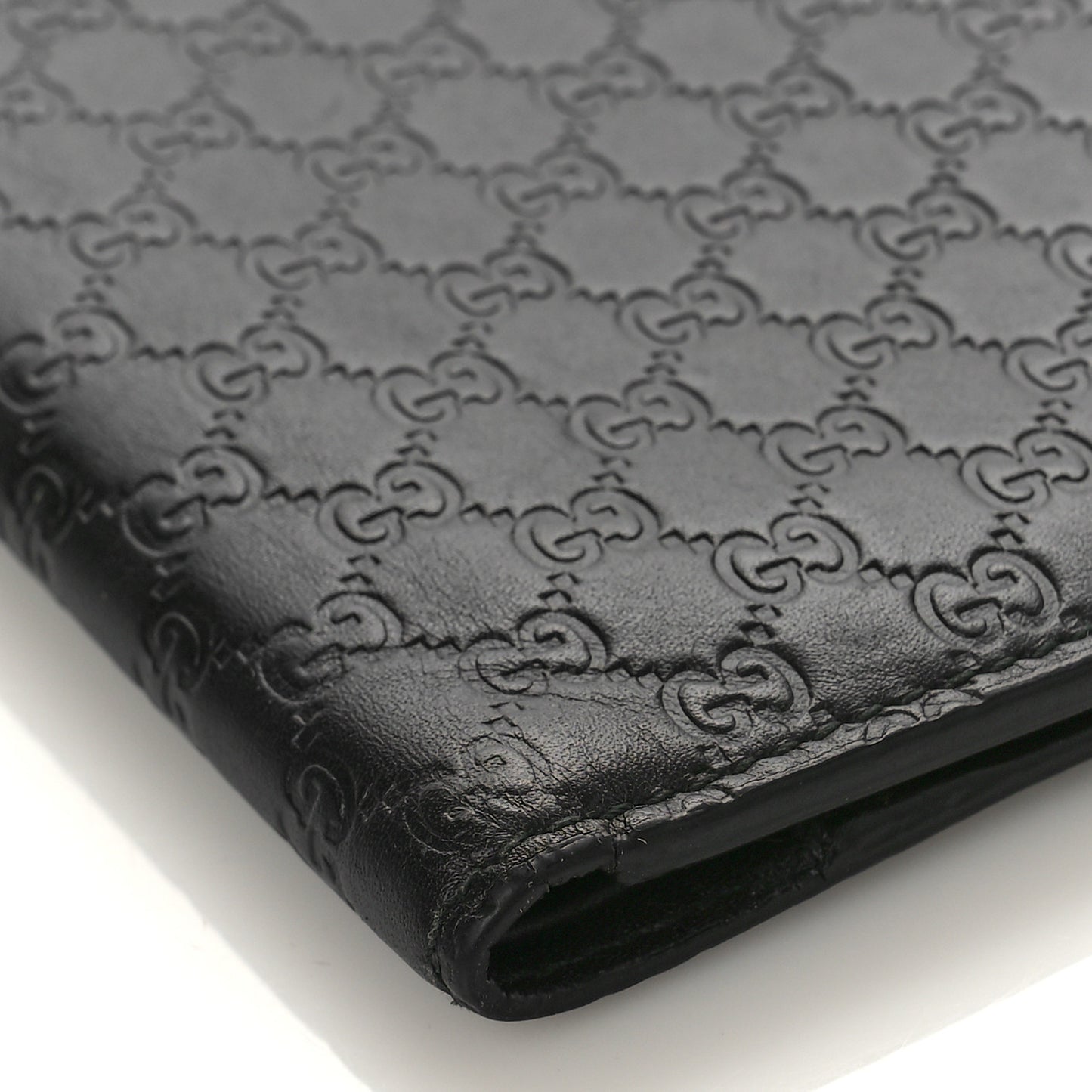 Microguccissima Passport Case Black
