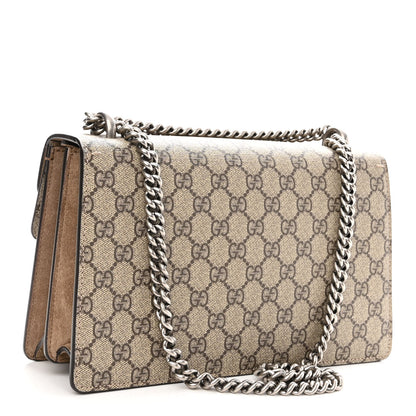 Gucci GG Supreme Monogram Small Dionysus Shoulder Bag Taupe 3 of 10