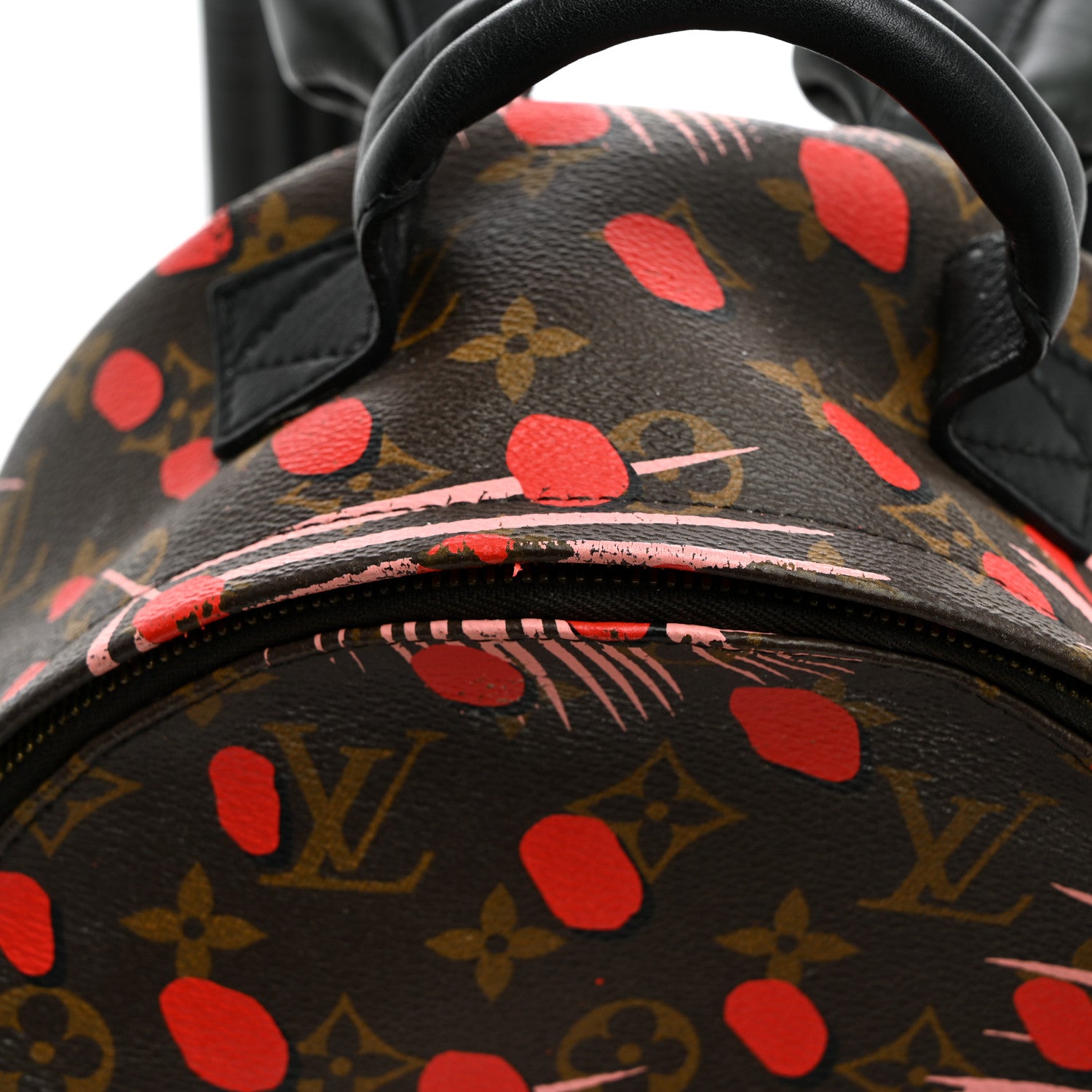Louis Vuitton Monogram Jungle Dots Palm Springs Backpack PM Sugar Pink Poppy 10 of 10