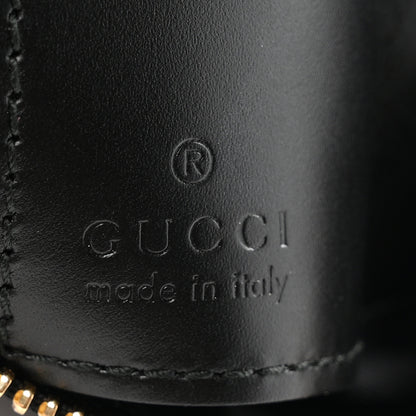Gucci Guccissima Signature Wrist Wallet Black 6 of 10