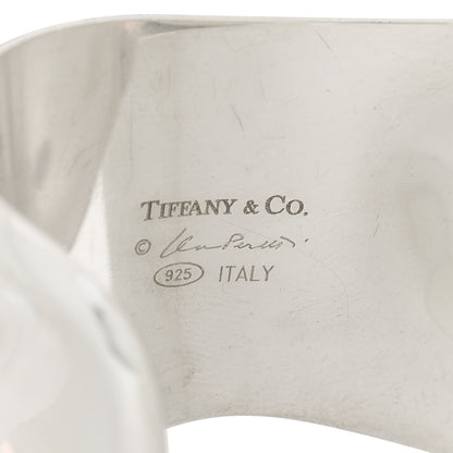 Tiffany Sterling Silver Small Elsa Peretti Right Wrist Bone Cuff Bracelet 3 of 3