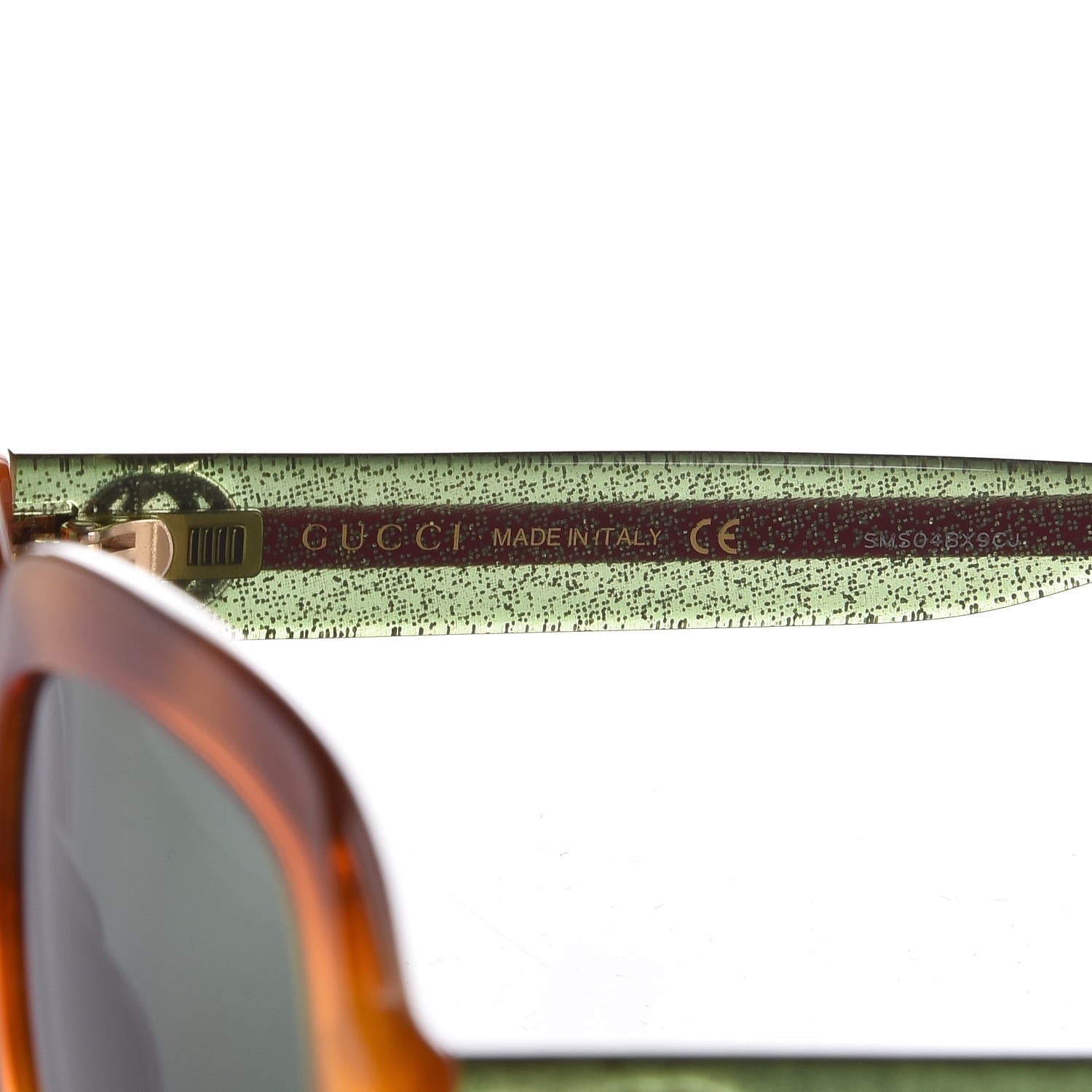 Gucci Oversize Square Web GG 0036S Havana 5 of 8