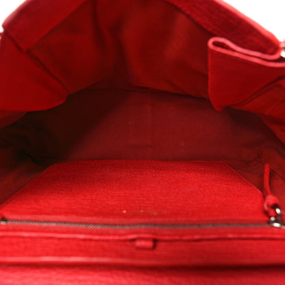 3.1 Phillip Lim Textured Calfskin Medium Pashli Satchel Red 5 of 11