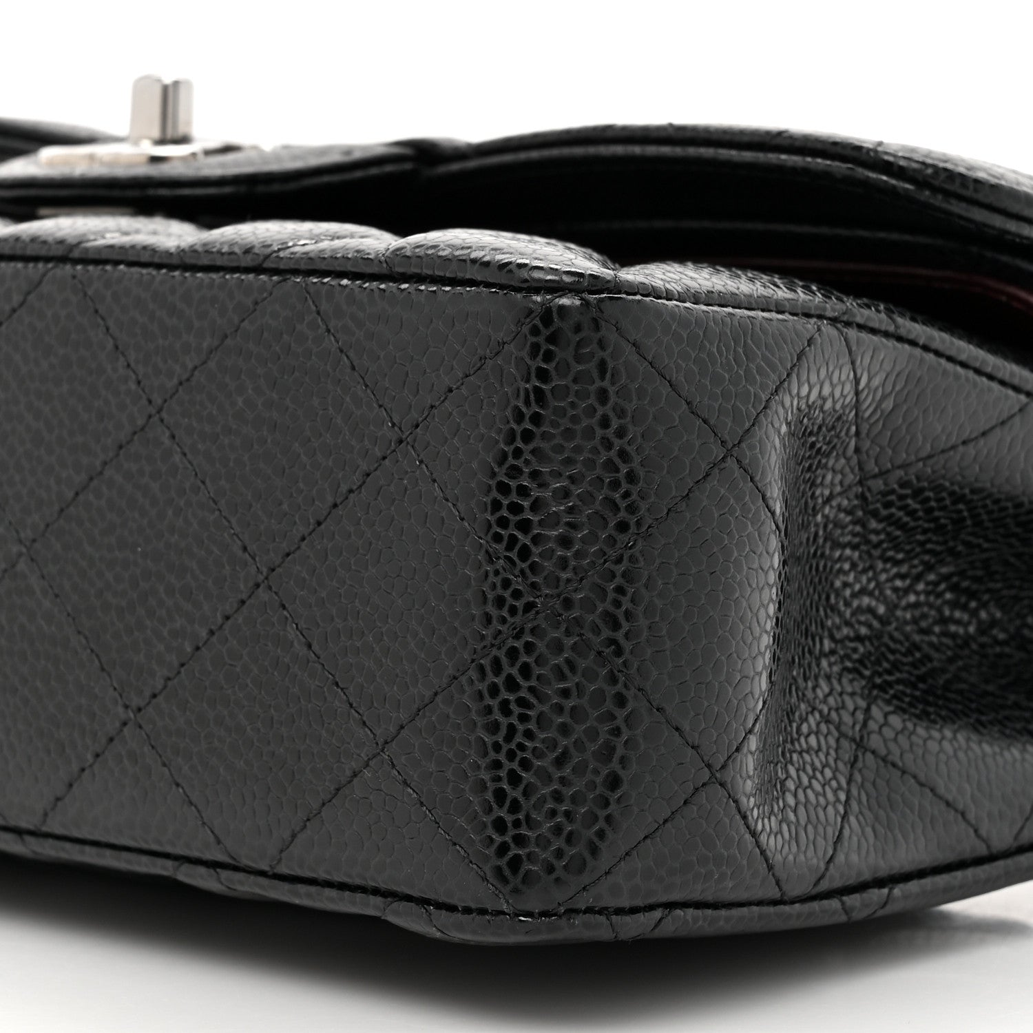 Chanel Caviar Quilted Small Double Flap Black 8 of 12