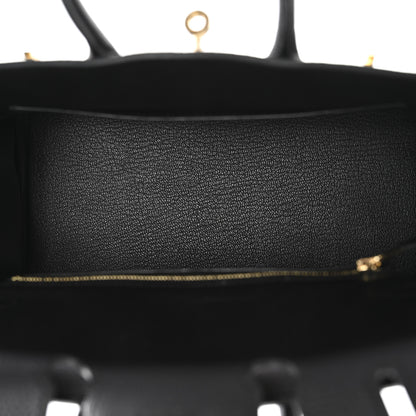 Hermes Togo Birkin 25 Black 9 of 21
