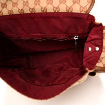 Gucci GG Monogram Diaper Bag Beige Ruggine Natural Antique Rose 5 of 10