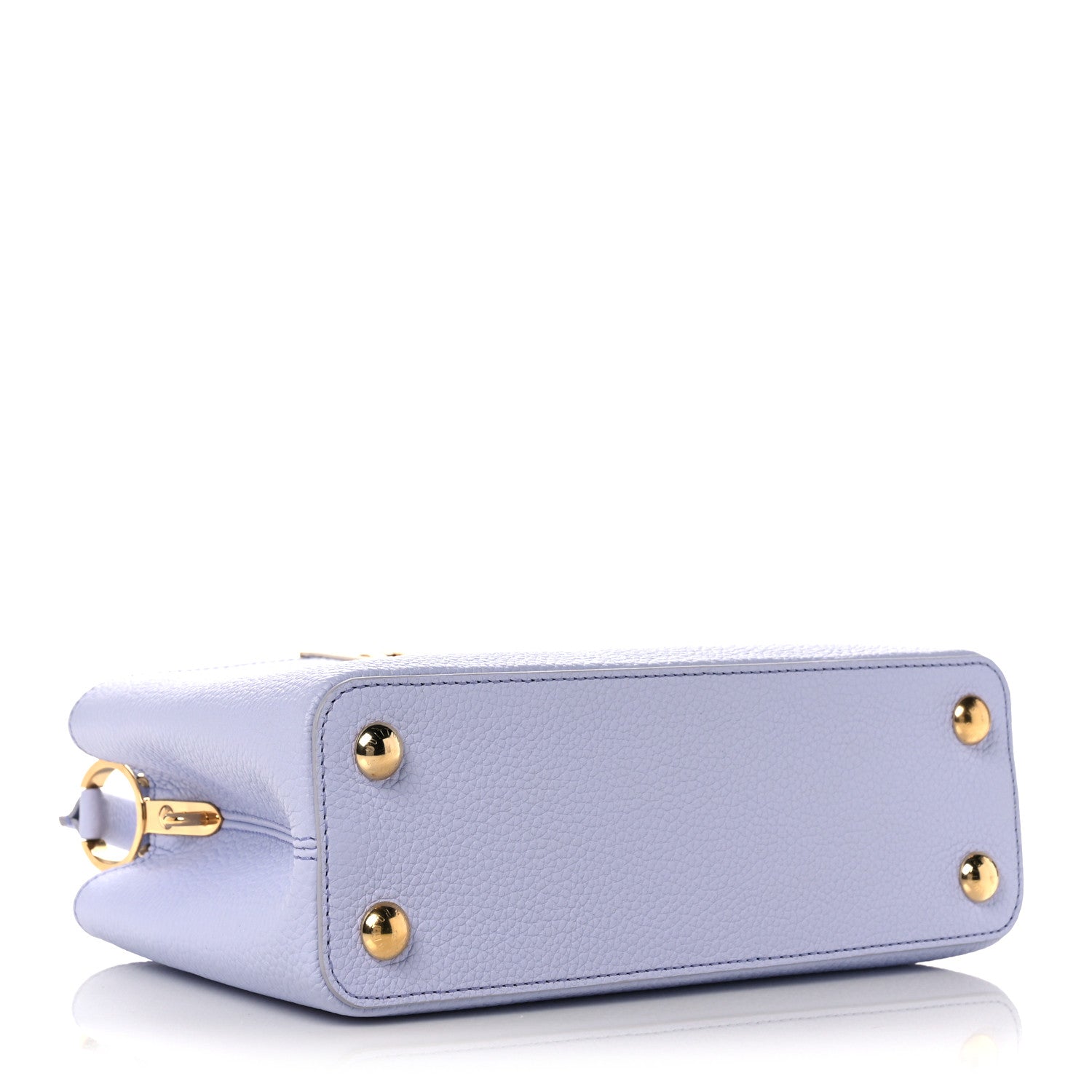 Louis Vuitton Taurillon Braided Chain Capucines BB Iris Creme 4 of 9