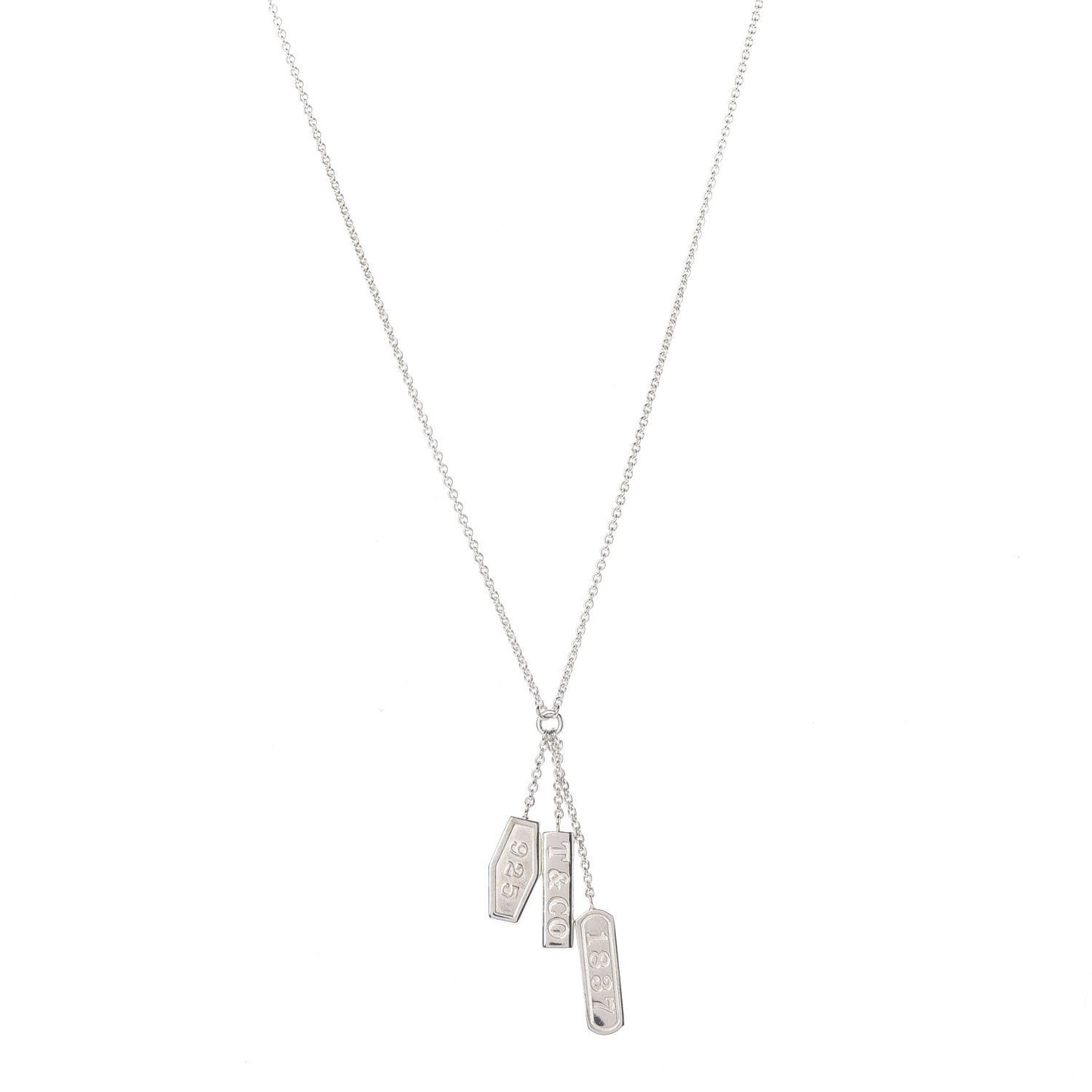 Sterling Silver 1837 Elements Pendant Necklace