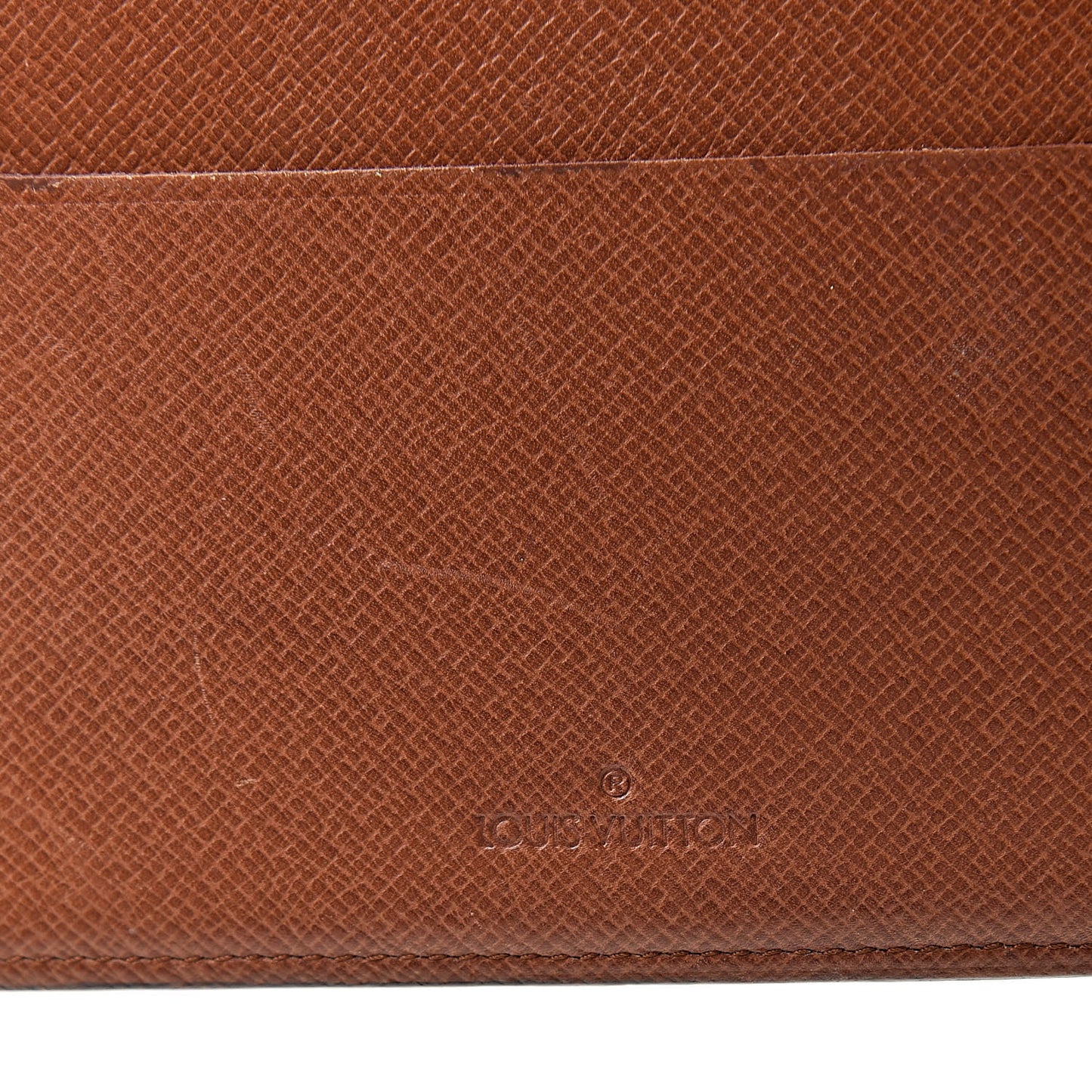Monogram Desk Agenda Cover