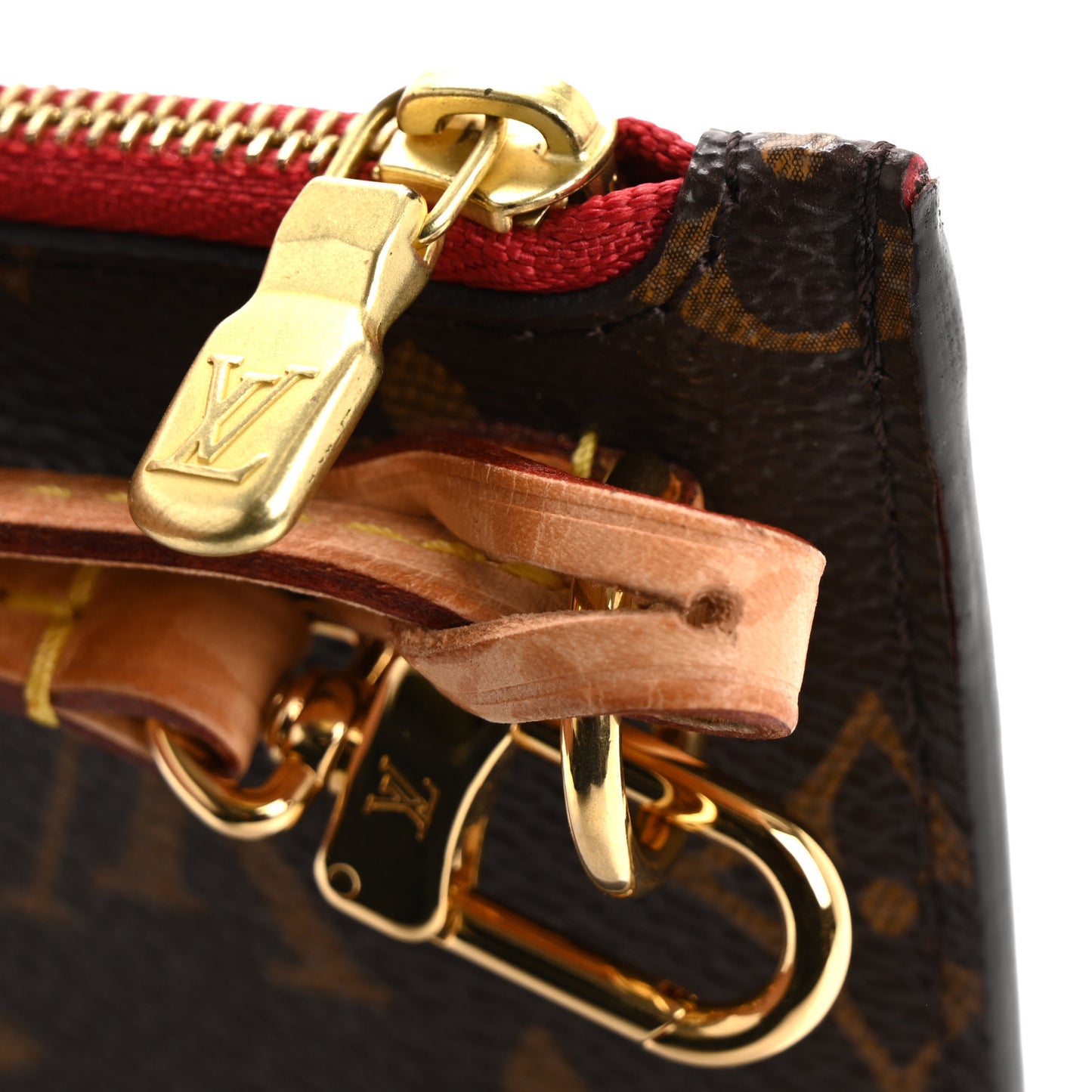 Monogram Neverfull MM GM Pochette Pivoine